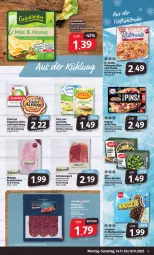Gazetka promocyjna Markant - Prospekte - Gazetka - ważna od 19.11 do 19.11.2022 - strona 5 - produkty: albray, chavroux, dip, eis, frico, frischkäse, grünländer, iglo, Käse, käsescheiben, kochschinken, landliebe, langnese, langnese eis, natur, ndk, saint albray, schinken, schinkenspeck, Speck, Ti, wagner, ziegenfrischkäse