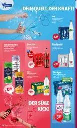 Gazetka promocyjna Getraenke Hoffmann - Prospekte - Gazetka - ważna od 23.03 do 23.03.2024 - strona 2 - produkty: Alwa, coca-cola, cola, deit, elle, gin, kraft, limo, limonade, mineralwasser, natur, natura, natürliches mineralwasser, RhönSprudel, sanpellegrino, Sprudel, Ti, wasser, zucker