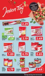 Gazetka promocyjna Markant - Prospekte - Gazetka - ważna od 03.06 do 03.06.2023 - strona 7 - produkty: beutel, bio, Käse, mehl, mozzarella, pizza, prosciutto, rel, salami, type 405, weizenmehl