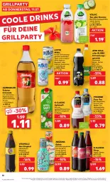 Gazetka promocyjna Kaufland - Prospekt - Gazetka - ważna od 17.07 do 17.07.2024 - strona 10 - produkty: Afri Cola, alkohol, almdudler, angebot, apfel, apfelsaft, banane, bananen, bio, Blüte, cola, drink, eier, eis, eistee, erfrischungsgetränk, frucht, früchte, getränk, gin, grill, holunder, holunderblüte, joghur, joghurt, kräuter, kräutern, limo, limonade, mac, malz, milch, pfanne, Pfanner, saft, sirup, tee, Ti, vita, vitamalz, volvic, ZTE