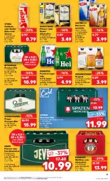 Gazetka promocyjna Kaufland - Prospekt - Gazetka - ważna od 17.07 do 17.07.2024 - strona 11 - produkty: aktionspreis, alkohol, angebot, angebote, bier, bitburger, burger, eis, erdinger, getränk, getränke, gin, grevensteiner, heineken, jever, jever pilsener, natur, oder radler, pils, pilsener, premium pils, radler, reis, Spaten, Staropramen, steiner, Stiegl, Ti, veltins, warsteiner, zitrone, ZTE