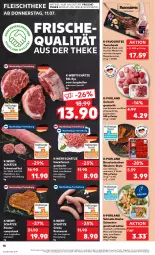 Gazetka promocyjna Kaufland - Prospekt - Gazetka - ważna od 17.07 do 17.07.2024 - strona 18 - produkty: angebot, Bau, bauchscheiben, braten, bratwurst, brokkoli, champignon, champignons, eis, elle, filet, fleisch, geschnetzeltes, grobe bratwurst, gulasch, hackfleisch, hackfleisch gemischt, jungbullen, küche, mais, medaillons, pfanne, pfannen, purland, rind, rinder, Rippen, rum, rumpsteak, schnitten, schwein, schwein und rind, schweine, schweinefilet, steak, Ti, vom schwein und rind, wein, weine, Weste, wurst, Zelt, ZTE