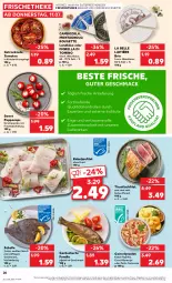 Gazetka promocyjna Kaufland - Prospekt - Gazetka - ważna od 17.07 do 17.07.2024 - strona 20 - produkty: angebot, brie, cambozola, Cap, curry, eis, elle, filet, fisch, fleisch, forelle, frischkäse, garnelen, genovese, Getrocknete Tomaten, HP, kabeljaufilet, Käse, kirsch, kokos, kräuter, küche, Küchen, landkäse, Laufen, mac, maracuja, ndk, paprika, pesto, rel, rouge, rougette, salat, scholl, thunfisch, Ti, tomate, tomaten, weichkäse, ZTE