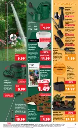 Gazetka promocyjna Kaufland - Prospekt - Gazetka - ważna od 17.07 do 17.07.2024 - strona 35 - produkty: aufbewahrungsbox, Behälter, blume, blumen, blumenerde, bürste, classico, decke, Deckel, dusche, edelstahl, eis, elle, ente, erde, fiskars, Garten, Gartendusche, Gartenschere, Gießkanne, grill, HP, kokos, Kraut, lamm, ndk, Parkside, pflanze, pflanzen, rasen, Rauch, rel, Ria, ring, sac, Schere, schmutzfangmatte, schuhe, Spezi, Ti, topf, versandkostenfrei, wasser