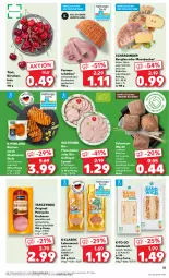 Gazetka promocyjna Kaufland - Prospekt - Gazetka - ważna od 17.07 do 17.07.2024 - strona 37 - produkty: angebot, angebote, auer, bio, brötchen, buch, eis, farmerschinken, fleisch, fleischkäse, Geflügel, gin, Holz, Kalbfleisch, Käse, kirsch, kirsche, kirschen, krakauer, leberwurst, lyoner, mehl, mit kalbfleisch, purland, pute, reis, Rückensteak, rum, saft, sandwich, Schärdinger, schinken, schnittkäse, schwein, Spezi, steak, Ti, weck, wein, wiltmann, wurst, Yo, ZTE