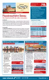 Gazetka promocyjna Rewe Reisen - Reiseprospekt - Gazetka - ważna od 24.02 do 24.02.2023 - strona 19 - produkty: bett, Betten, Brei, buch, decke, dusche, E-Bike, eier, eis, Elan, elle, Engel, ente, erde, Fahrrad, fanta, fenster, getränk, GPS, inklusivleistungen, kaffee, kreuzfahrten, küche, Küchen, kühlschrank, leine, LG, Persona, rama, reis, rel, rwe, SANTE, sattel, Schrank, Skulptur, Sofa, Tasche, Ti, uhr, Weste