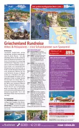 Gazetka promocyjna Rewe Reisen - Reiseprospekt - Gazetka - ważna od 24.02 do 24.02.2023 - strona 44 - produkty: arla, axe, Bad, Bau, buch, deutschsprachige reiseleitung, dusche, eier, eis, elle, ente, erde, frucht, inklusivleistungen, kurtaxe, leine, mac, reis, reiseverlauf, rel, rezept, Spiele, Sport, Thea, Ti, uhr