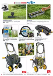 Gazetka promocyjna Bauhaus - Prospekte - Gazetka - ważna od 01.07 do 01.07.2023 - strona 10 - produkty: armatur, armaturen, braun, brause, Reinigung, rwe, Sarma, Schal, schlauch, schlauchwagen, Viereckregner, wasser