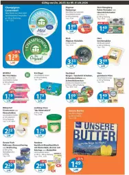 Gazetka promocyjna Vmarkt - Prospekte - Gazetka - ważna od 01.04 do 01.04.2026 - strona 6 - produkty: backfisch, Bad, Becher, Bergkäse, bio, bismarck, Blüte, brezel, burger, champignon, creme, dip, elle, filet, fisch, frischkäse, hering, Heu, heumilch, hochland, Käse, käsescheiben, ketchup, kiri, LG, matjes, Matjesfilet, meerrettich, milch, Nordsee, remoulade, Rettich, ring, rosen, Rügener, rügener badejunge, sandwich, Schmelzkäse, Ti, weichkäse