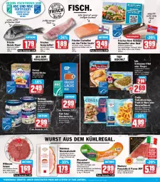 Gazetka promocyjna Hit - Wochenprospekt - Gazetka - ważna od 17.01 do 17.01.2026 - strona 7 - produkty: aqua, aufschnitt, aus dem kühlregal, braten, braun, Dorade, dorade royal, eis, feldsalat, filegro, filet, fisch, Fisch und Meeresfrüchte, fische, Fischer, fischtheke, fleisch, fleischwurst, frischfisch, früchte, frutti di mare, Geflügel, gin, grill, Hähnchenfleisch, homann, ideal zum grillen, iglo, knoblauch, kühlregal, lachs, lachsfilet, mac, marinade, meeresfrüchte, mit knoblauch, montorsi, natur, Ofen, pfanne, prosciutto, Prosciutto di Parma, Räucherlachs, regal, reis, ring, salami, salat, Schere, schlemmer-filet, seelachsfilet, steinhaus, Ti, Tintenfischringe, tisch, wiesenhof, wiltmann, wurst, ZTE