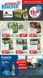 Gazetka promocyjna Getraenkeland - Gazetka - ważna od 22.07 do 22.07.2023 - strona 2 - produkty: aktionspreis, alkohol, auer, bestpreis, bestpreise, bier, carlsberg, eis, Elan, erde, getränk, getränke, gewinnspiel, GoPro, hero, holsten, kamera, krombache, krombacher, pils, pilsener, reis, telefon, Ti, weck