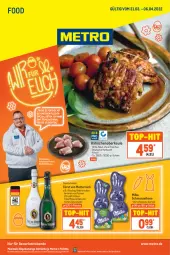 Gazetka promocyjna Metro - Food - Gazetka - ważna od 06.04 do 06.04.2022 - strona 1 - produkty: Abtei, eis, flasche, fleisch, früchte, früchten, fürst von metternich, getränk, getränke, Metro, Mett, metternich, milka, Palette, riesling, Schal, Schale, sekt, Spezi, Ti, top-hit