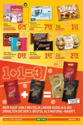 Gazetka promocyjna Metro - Food - Gazetka - ważna od 06.04 do 06.04.2022 - strona 11 - produkty: auto, beutel, eis, ferrero, Ferrero Rocher, kakao, katjes, Kugel, LG, lindor, mac, mars, natur, natura, nuss, reis, riegel, ritter, ritter sport, snickers, Sport, storck, süsswaren, Ti, tisch, toffifee, wasser, wassereis