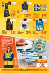 Gazetka promocyjna Metro - Food - Gazetka - ważna od 06.04 do 06.04.2022 - strona 7 - produkty: Abtei, arla, arla buko, baguette, baguettes, Bergkäse, beutel, Buko, decke, feinkost, feinschmecker, feta, frischkäse, höhlenkäse, Käse, mac, meggle, Metro, milch, mozzarella, nuss, parmigiano, parmigiano reggiano, reggiano, rel, Ti, tisch, top-hit