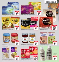 Gazetka promocyjna Edeka - Angebote der Woche - Gazetka - ważna od 30.09 do 30.09.2023 - strona 11 - produkty: apfel, beutel, brötchen, butter, Cap, dallmayr, dallmayr capsa, deka, Dr. Oetker, eis, erdnuss, Erdnussbutter, espresso, flasche, frucht, gin, kaffee, kaffeemaschine, kakao, konfitüre, korn, Ländertee, Meister, Meßmer, müsli, nespresso, nuss, reis, schoko, schokomüsli, senseo, sim, snack, tee, teekanne, Ti, vita, vitalis, vitalis müsli, Yo, ZTE
