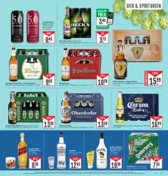 Gazetka promocyjna Edeka - Angebote der Woche - Gazetka - ważna od 30.09 do 30.09.2023 - strona 25 - produkty: alkohol, angebot, bier, bitburger, bügel, bügelflasche, burger, coconut, corona, corona extra, coupon, coupons, deka, eis, elle, flasche, gin, johnnie walker, könig pilsener, LG, Malibu, nuss, pils, pilsener, premium pils, rabatt-coupon, reis, rum, spirituosen, Ti, underberg, yeni raki, ZTE