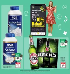 Gazetka promocyjna Edeka - Angebote der Woche - Gazetka - ważna od 30.09 do 30.09.2023 - strona 38 - produkty: angebot, coupon, coupons, deka, eis, flasche, nuss, obst, pils, rabatt-coupon, reis, sahne, schlagrahm, Ti, und gemüse, weihenstephan, ZTE