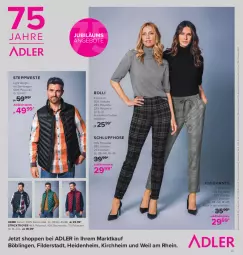 Gazetka promocyjna Edeka - Angebote der Woche - Gazetka - ważna od 30.09 do 30.09.2023 - strona 39 - produkty: angebot, angebote, Bau, baumwolle, eis, hemd, hose, Jubiläums, jubiläumspreis, Mode, Pants, reis, Weste, wolle