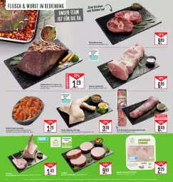 Gazetka promocyjna Edeka - Angebote der Woche - Gazetka - ważna od 30.09 do 30.09.2023 - strona 6 - produkty: auer, bier, braten, eis, filet, filets, fleisch, Frische Hähnchen, geschnetzeltes, gewürz, hähnchen-schenkel, henkel, hinterkochschinken, kasseler, kochschinken, krone, lachs, Lachsbraten, LG, marinade, medaillons, Meister, pfanne, reis, rind, rinder, rollbraten, schenkel, schinken, schwein, schweine, schweinefilet, Ti, wein, weine, wurst, Zelt, ZTE