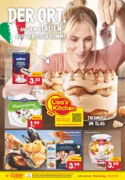 Gazetka promocyjna Netto Marken-Discount - Filial-Angebote - Gazetka - ważna od 23.04 do 23.04.2022 - strona 12 - produkty: antipasti, asti, eis, früchte, goldsteig, kaffee, lavazza, mascarpone, meeresfrüchte, ndk, reis, sauce, Ti, tiramisu, tisch, tomate, tomaten, tomatensauce, versandkostenfrei