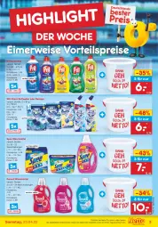 Gazetka promocyjna Netto Marken-Discount - Filial-Angebote - Gazetka - ważna od 23.04 do 23.04.2022 - strona 3 - produkty: angebot, eimer, eis, perwoll, pril, reiniger, reis, rwe, spee, spülmittel, Ti, Tiere, vorteilspreis, waschmittel, ZTE