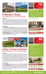 Gazetka promocyjna Rewe Reisen - Reiseprospekt - Gazetka - ważna od 30.08 do 30.08.2024 - strona 26 - produkty: angebot, auer, axe, Bad, Bademantel, Bau, bier, Biere, buch, dell, dusche, eis, elle, erde, flasche, getränk, gewürz, gin, harman, hipp, Holz, HP, inklusivleistungen, küche, Liege, mac, Mantel, möbel, Mode, reis, rel, rwe, SANTE, Tasche, Ti, tisch, tücher, uhr, wasser, wein, weine