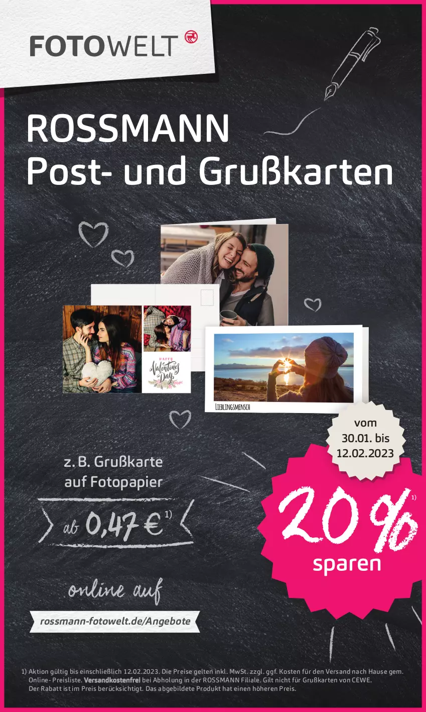 Aktueller Prospekt Rossmann - Prospekte - von 30.01 bis 03.02.2023 - strona 17 - produkty: angebot, angebote, cewe, eis, ndk, papier, reis, Ti, versandkostenfrei