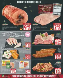 Gazetka promocyjna Edeka - Prospekte - Gazetka - ważna od 29.11 do 29.11.2025 - strona 4 - produkty: braten, eis, ente, fleisch, gewürz, HP, kalbsschnitzel, lachs, pfanne, pflaume, pflaumen, reis, rind, rindfleisch, Schal, Schale, schnitten, schnitzel, schwein, schweine, Schweinelachs, top-preis, wein, weine