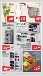 Gazetka promocyjna Marktkauf - Prospekt - Gazetka - ważna od 10.02 do 10.02.2024 - strona 41 - produkty: braun, eis, elle, Holz, kissen, korb, lack, latte, leine, paar schuhe, regal, reis, Ria, Schrank, schuhe, schuhschrank, sitzkissen, Ti, Vase, weck