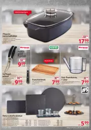 Gazetka promocyjna Selgros - Nonfood - Gazetka - ważna od 14.12 do 14.12.2022 - strona 17 - produkty: backofen, braten, buch, decke, Deckel, Etagere, Geflügel, Glasdeckel, Holz, latte, mac, natur, Ofen, säfte, sauce, saucen, Schere, Ti, Tranchierbrett, wasser