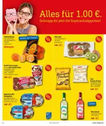 Gazetka promocyjna Diska - Prospekte - Gazetka - ważna od 29.01 do 29.01.2022 - strona 3 - produkty: chips, choclait chips, choco crossies, crossies, filet, filets, fisch, flasche, gelee, gin, hering, Herings, heringsfilets, kiwi, mandarine, mandarinen, ring, rügenfisch, saft, Schal, Schale, schorle, Ti, wein, Yo