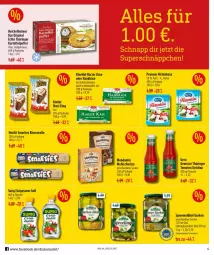 Gazetka promocyjna Diska - Prospekte - Gazetka - ważna od 29.01 do 29.01.2022 - strona 4 - produkty: eimer, elle, essig, flasche, gewürz, gin, gurke, gurken, hirtenkäse, kartoffel, kartoffelpuffer, Käse, ketchup, Kinder, Kinder Maxi, kinder maxi king, mehl, mondamin, natur, ndk, ring, smarties, spreewaldhof, Ti, tomate, tomaten, tomaten ketchup
