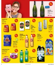 Gazetka promocyjna Diska - Prospekte - Gazetka - ważna od 29.01 do 29.01.2022 - strona 5 - produkty: almdudler, apfel, apfelwein, axe, ecco, flasche, frizzante, geschirr, geschirrspülmittel, getränk, gin, ice tea, kräuter, limo, limonade, lorenz, pfanne, Pfanner, sahne, snack, spülmittel, tee, Ti, vescovino, wein, whiskas