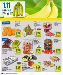 Gazetka promocyjna Diska - Prospekte - Gazetka - ważna od 29.01 do 29.01.2022 - strona 6 - produkty: aktionspreis, avocado, banane, bananen, beere, beeren, bio, Birnen, deka, eier, eimer, eis, erdbeere, erdbeeren, mango, reis, Schal, Schale, tafeläpfel, tafelbirnen, tafeltrauben, Ti, trauben