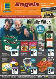 Gazetka promocyjna E Center - Angebote der Woche - Gazetka - ważna od 28.05 do 28.05.2022 - strona 1 - produkty: angebot, beutel, butter, deka, eimer, eis, elle, Engel, ente, flasche, frucht, fruchtgummi, Germ, haribo, jägermeister, kräuter, kräuterlikör, landliebe, lebensmittel, likör, magazin, mars, Meister, Nackensteak, nackensteaks, reis, reiss, schwein, schweine, schweinenacken, steak, steaks, Streichzart, Tapete, tee, teller, Ti, wein, weine