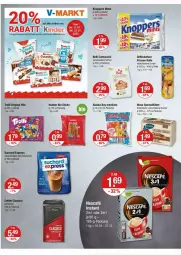 Gazetka promocyjna Vmarkt - Prospekte - Gazetka - ważna od 23.07 do 23.07.2025 - strona 12 - produkty: beutel, bio, brot, cantuccini, cin, debeukelaer, gin, huober, je 250-g-packung, knäckebrot, knoppers, nescafe, prinzen rolle, Spezi, Ti, trolli, tuc, wasa