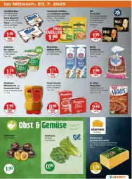 Gazetka promocyjna Vmarkt - Prospekte - Gazetka - ważna od 23.07 do 23.07.2025 - strona 23 - produkty: bärenmarke, Becher, beutel, bio, bio-joghurt, Dr. Oetker, eis, flasche, haltbare milch, Hausmacher, joghur, joghurt, Käse, käsetheke, leerdammer, mac, milch, monte, müsli, pomito, salat, salatherzen, schnittkäse, schoko, schokolade, senf, tee, Ti, tomate, tomaten, Tomaten Passiert, vita, vitalis, vitalis müsli, Waffelbruch, zott, Zott Monte
