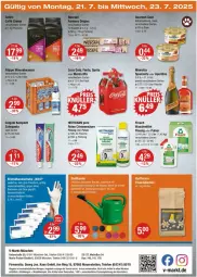 Gazetka promocyjna Vmarkt - Prospekte - Gazetka - ważna od 23.07 do 23.07.2025 - strona 24 - produkty: alle artikel ohne dekoration, Alwa, angebot, angebote, auer, cola, colgate, dekoration, dell, eis, elle, fanta, flasche, Frosch, gin, gourmet gold, handschuhe, heitmann, kaes, katzennahrung, LG, Metro, Mezzo Mix, mineralwasser, mionetto, Mode, nescafe, obst, pasta, puma, reis, Ria, ring, schuhe, sprite, spumante, telefon, teller, Ti, waschmittel, wasser, zahnpasta