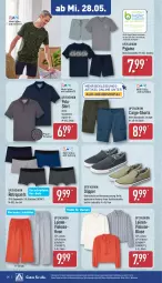 Gazetka promocyjna Aldi Nord - Von Montag - Gazetka - ważna od 31.05 do 31.05.2025 - strona 24 - produkty: aldi, Bau, baumwolle, bett, bluse, decksohle, ecovero, eis, garnitur, hose, kleid, Kleidung, leine, lenzing, Mode, Pants, Polo-Shirt, poloshirt, Pyjama, reine baumwolle, Retropants, Ria, rwe, shirt, shorts, slip, Slipper, socken, Ti, Unterwäsche, up2fashion, wolle
