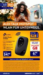 Gazetka promocyjna Aldi Nord - Von Montag - Gazetka - ważna od 31.05 do 31.05.2025 - strona 45 - produkty: akku, aldi, aldi talk, Bau, buch, Draht, eis, Germ, hardware, LG, medion, ndk, ring, Router, rwe, sim, Surf, Ti, usb, versandkostenfrei, ZTE