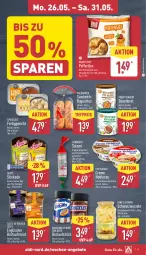 Gazetka promocyjna Aldi Nord - Von Montag - Gazetka - ważna od 31.05 do 31.05.2025 - strona 9 - produkty: aldi, angebot, angebote, aoste stickado, aufstrich, baguette, baguettes, brot, brotaufstrich, burger, creme, Dosenbrot, eis, elle, fertiggericht, fleisch, gin, Käse, kuchen, mars, milky way, Pfannkuchen, Poffertjes, reis, salami, sandwich, Schal, Schale, Schmelzkäse, schmelzkäsezubereitung, schwein, schweine, schweinefleisch, snack, snack time, snickers, stickado, teller, Ti, tiefpreis, wein, weine