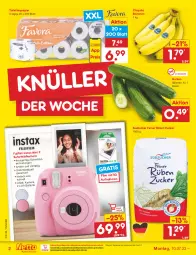 Gazetka promocyjna Netto Marken-Discount - Filial-Angebote - Gazetka - ważna od 15.07 do 15.07.2023 - strona 2 - produkty: asti, banane, bananen, bestpreis, chiquita, eis, gurke, gurken, kamera, ndk, papier, reis, südzucker, Ti, toilettenpapier, zucker