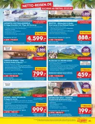 Gazetka promocyjna Netto Marken-Discount - Filial-Angebote - Gazetka - ważna od 15.07 do 15.07.2023 - strona 33 - produkty: angebot, Bad, blume, blumen, buch, eis, Germ, getränk, getränke, kaffee, Kaiser, Kinder, knallerpreis, kreuzfahrten, LG, pool, pril, reis, reiseveranstalter, schlauch, tee, telefon, Ti, trendtours touristik gmbh, uhr, vorteilspreis, weihnachten, Wild, Zelt, ZTE