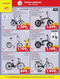 Gazetka promocyjna Netto Marken-Discount - Filial-Angebote - Gazetka - ważna od 15.07 do 15.07.2023 - strona 46 - produkty: akku, angebot, E-Bike, E-Mobilität, eis, gabel, Kette, LG, ndk, reifen, reis, rwe, sattel, sattelstütze, Schal, shimano, sr suntour, Ti, ZTE