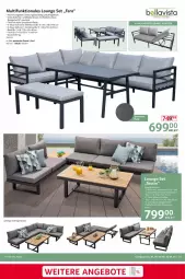 Gazetka promocyjna Selgros - Non Food - Gazetka - ważna od 10.04 do 10.04.2024 - strona 31 - produkty: aluminiumgestell, armlehnen, Bank, dekokissen, kissen, latte, Rückenkissen, sessel, Sofa, Ti, tisch