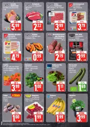 Gazetka promocyjna Edeka - Angebote der Woche - Gazetka - ważna od 14.10 do 14.10.2023 - strona 2 - produkty: ball, banane, bananen, beef, beere, beeren, beutel, bio, brustfilet, deka, eis, Feigen, filet, fleisch, gulasch, hackfleisch, hähnchen-brustfilet, himbeer, himbeere, himbeeren, holsteiner, jungbullen, kasseler, knacker, knoblauch, kotelett, LG, mit oder ohne knoblauch, orange, paprika, paprika rot, reis, rind, rinder, rinderhackfleisch, rosen, Rosenkohl, rum, rumpsteak, salat, schwein, schweine, schweinegulasch, steak, steiner, Ti, wein, weine, wurst, ZTE, zucchini