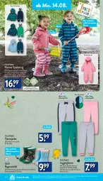 Gazetka promocyjna Aldi Nord - Von Montag - Gazetka - ważna od 19.08 do 19.08.2023 - strona 12 - produkty: aldi, Anzug, Bau, baumwolle, eis, Elan, Fleecejacke, gin, hose, hosen, Jacke, Jogginghose, Jogginghosen, Overall, pocopiano, Ria, Ti, Tiere, walkx, wasser, wolle, ZTE