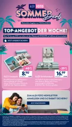 Gazetka promocyjna Aldi Nord - Von Montag - Gazetka - ważna od 19.08 do 19.08.2023 - strona 28 - produkty: aldi, angebot, angebote, auto, buch, eis, elle, erde, Fotobuch, Fotokalender, gutschein, korb, ndk, papier, rama, reis, ring, Ti, tisch, top-angebot