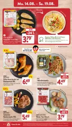 Gazetka promocyjna Aldi Nord - Von Montag - Gazetka - ważna od 19.08 do 19.08.2023 - strona 4 - produkty: aldi, braten, brustfilet, couscous, curry, eis, filet, filets, fleisch, gewürz, gin, grill, hackfleisch, Hähnchen-Innenfilets, hähnchenschenkel, Hähnchensteak, hähnchensteaks, henkel, kokos, Nackensteak, nackensteaks, rezept, rezepte, rind, rinder, rinder-hackfleisch, rwe, schenkel, schwein, schweine, schweinenacken, steak, steaks, Ti, wein, weine, ZTE