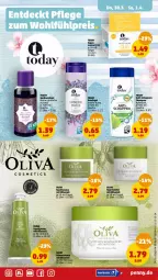 Gazetka promocyjna Penny - Prospekte - Gazetka - ważna od 01.04 do 01.04.2023 - strona 29 - produkty: apfel, Bad, creme, flasche, handcreme, je 50-ml-tiegel, olive, oliven, olivenöl, shampoo, Ti